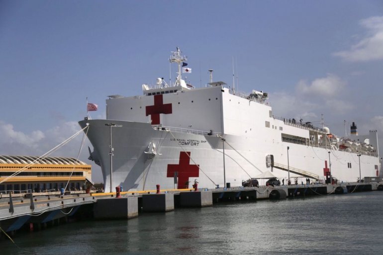 Buque Hospital USNS Comfort