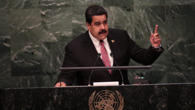 Foto - Nicolás Maduro durante su intervención en la ONU