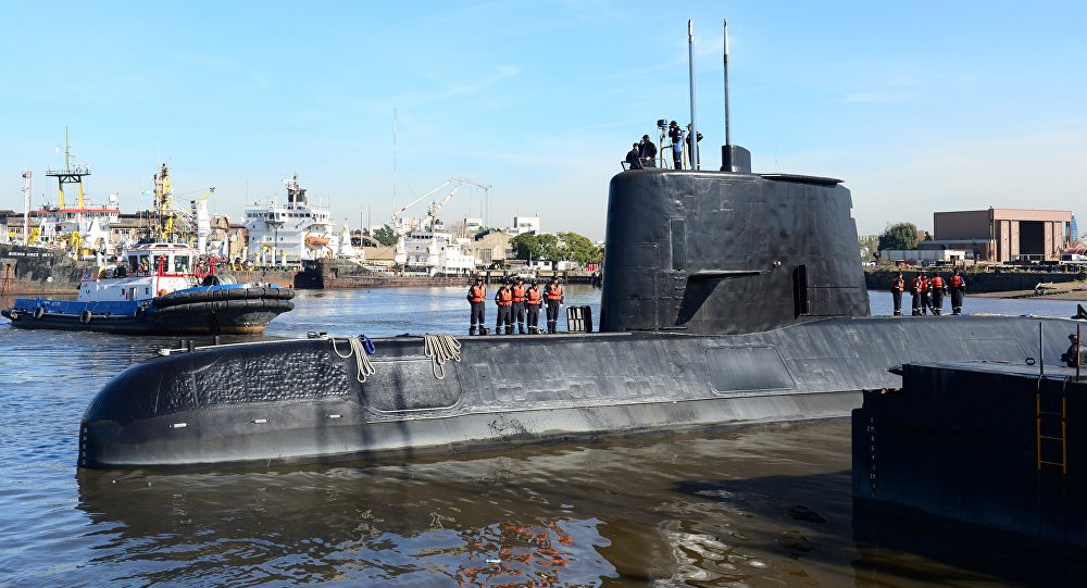Esperanzados, se inicia nueva búsqueda del submarino ARA San Juan