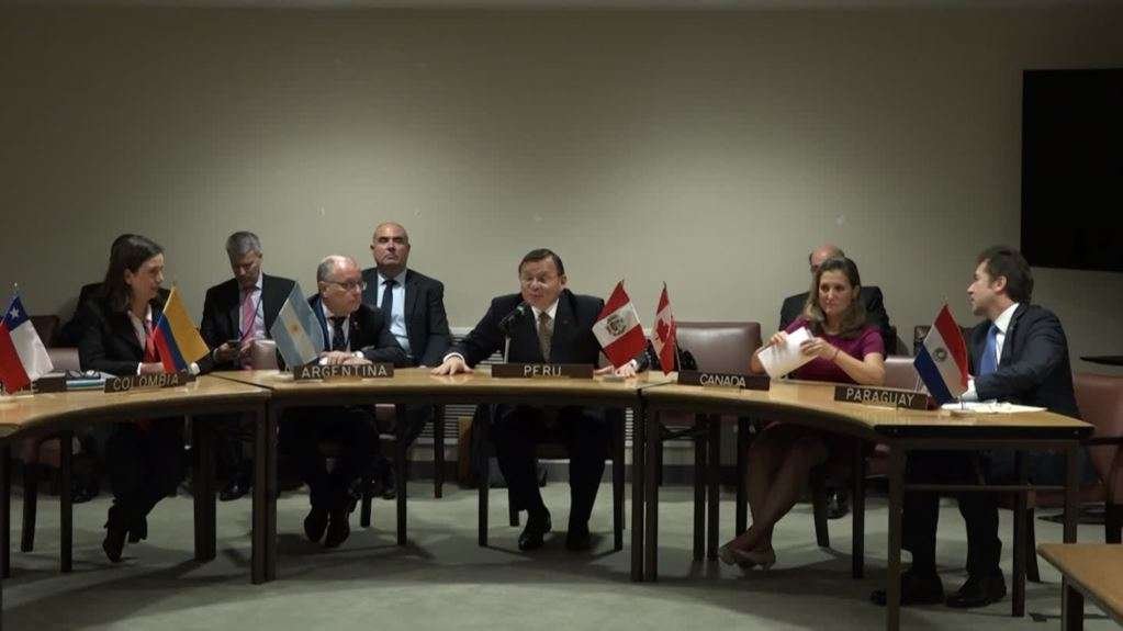 Seis países denuncia a Maduro ante la CPI