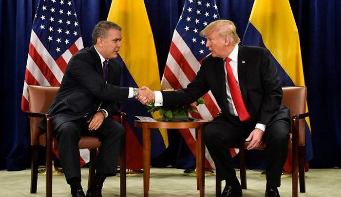 Rueda de prensa Ivan Duque y Donald Trump, sobre la amenaza de Maduro para la región