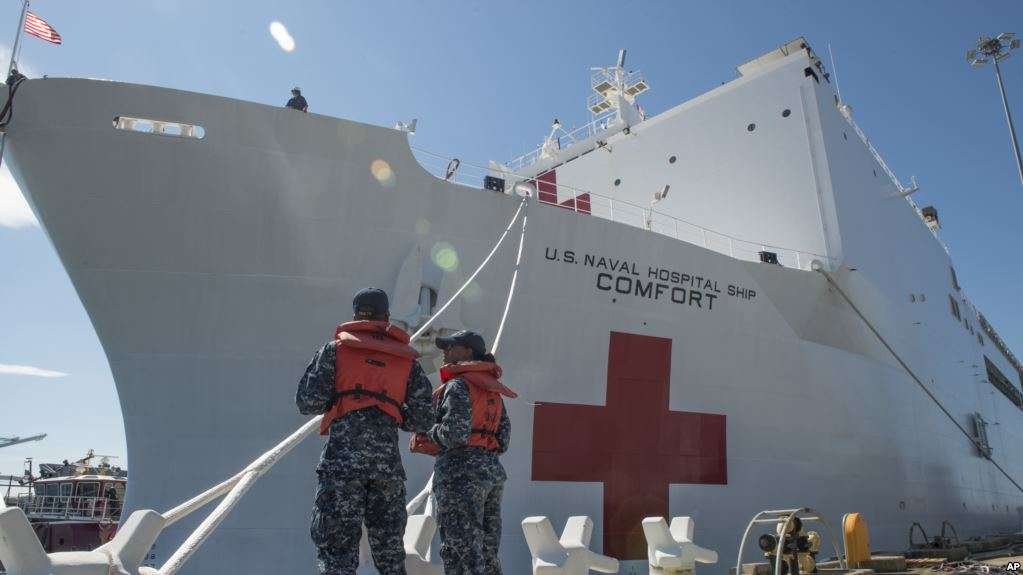 Buque Hospital USNS Comfort