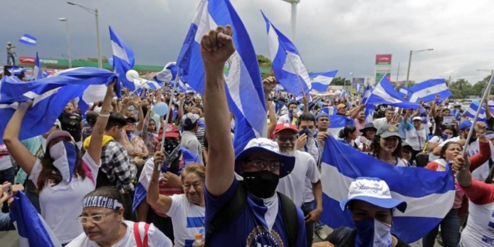 Oposición llama a paro nacional para exigir salida de Ortega en Nicaragua