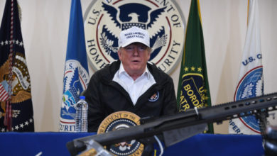 Donald Trump, visito frontera con México