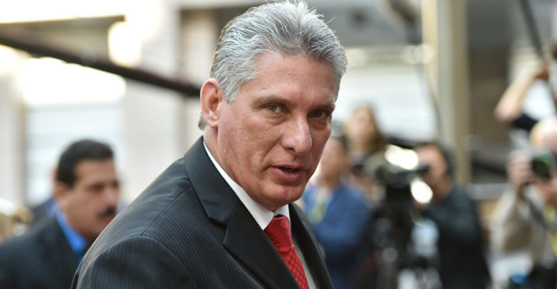 Presidente de Cuba Diaz Canel