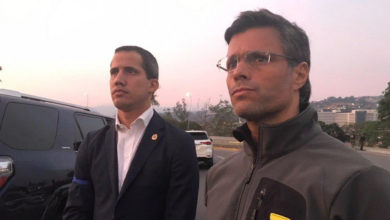 Militares respaldan a Juan Guaidó y liberan a Lopez