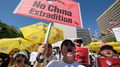 Foto - Protestas en Hong Kong contra ley de extradición