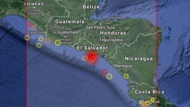 Foto - Sismo de magnitud 4,9 sacudió a El Salvador