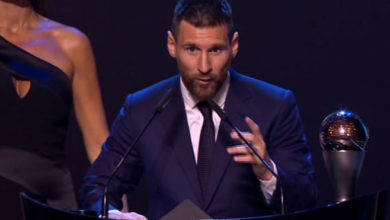 Foto - Messi se llevo el premio The Best de la FIFA