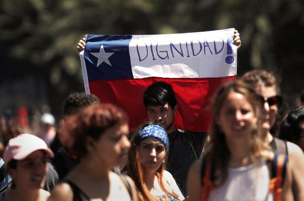 Foto - Chilenos decidiran si quieren una nueva constitución
