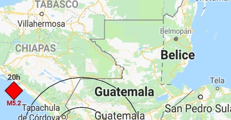 Foto - Guatemala es sacudida por un sismo con magnitud de 6
