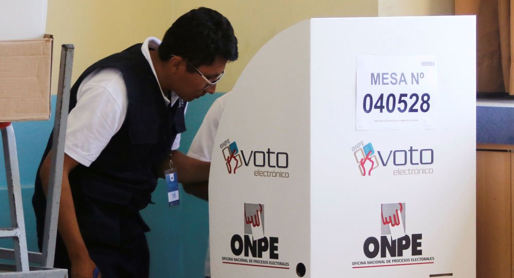Foto - Perú eligió este domingo a diputados para el congreso