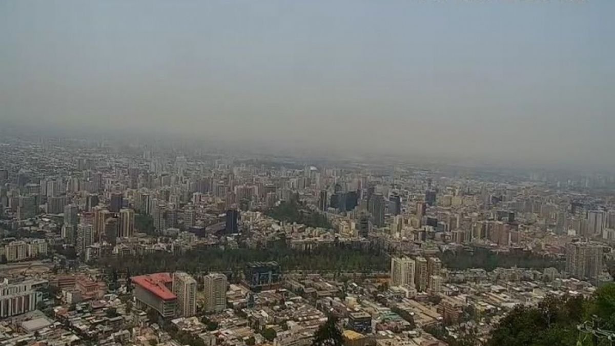 Foto - Humo de incendios en Australia llegan a Chile