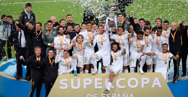 Foto - Real madrid se corona con la Supercopa de España