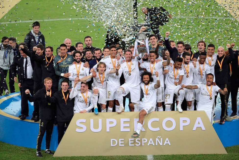 Foto - Real madrid se corona con la Supercopa de España