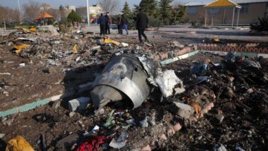 Foto - Ucrania decreto duelo nacional por las perdidas en el accidente aéreo en Irán
