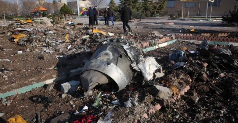 Foto - Ucrania decreto duelo nacional por las perdidas en el accidente aéreo en Irán