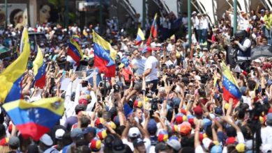 Foto - Oposición venezolana sale a la calle este 23E