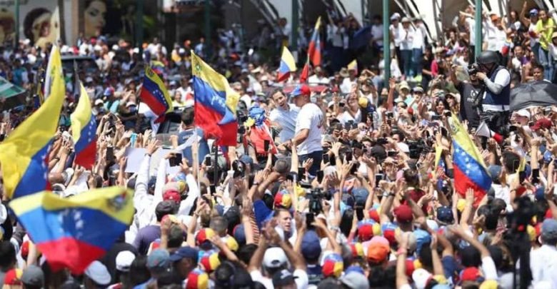 Foto - Oposición venezolana sale a la calle este 23E