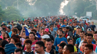 Foto - Caravana de migrantes entro de forma irregular a México