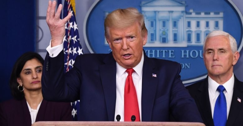 Foto - Trump anunció cierre de frontera con Canadá