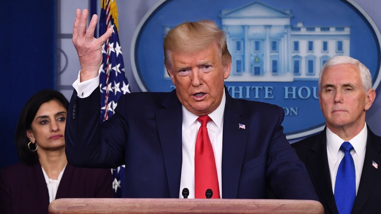 Foto - Trump anunció cierre de frontera con Canadá