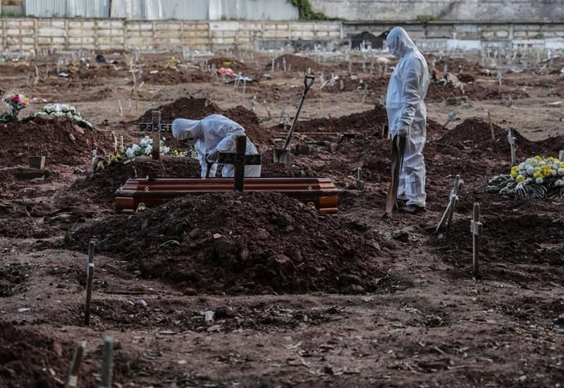 Foto - Brasil sumó 844 nuevas muertes por Covid-19
