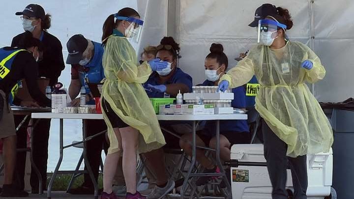 Foto - Florida disminuye muertes por cuarto día consecutivo