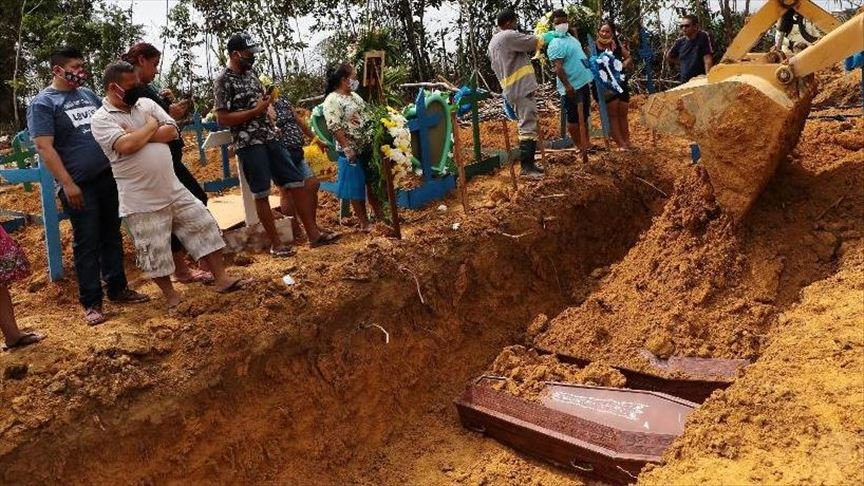 Foto - Brasil cerca de las 90 mil muertes por Covid-19