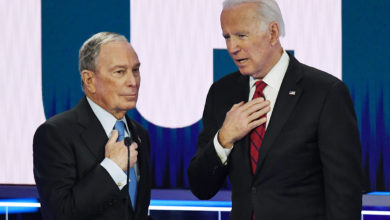 Foto - Bloomberg entregó 4 millones a la campaña de Biden