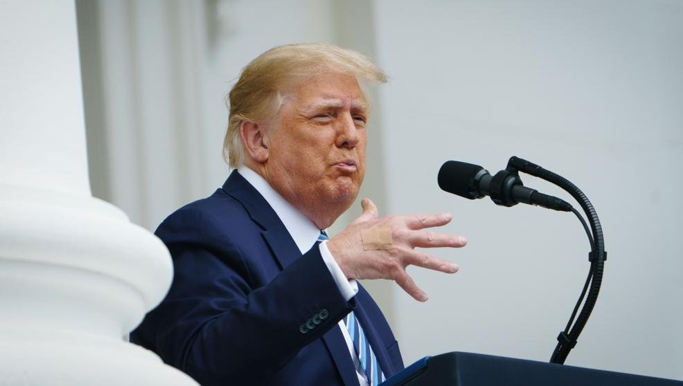 Foto - Trump: "Parece que soy inmune al virus"