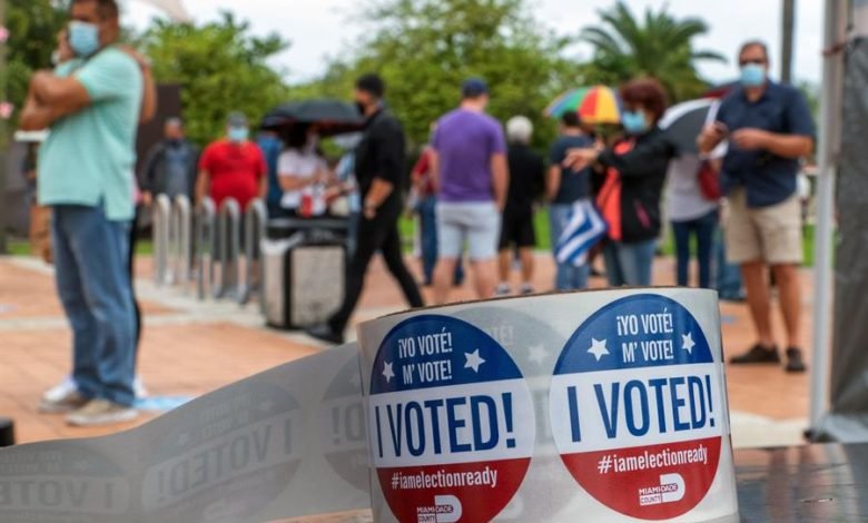 Foto - Florida reporta altas cifras con voto anticipado