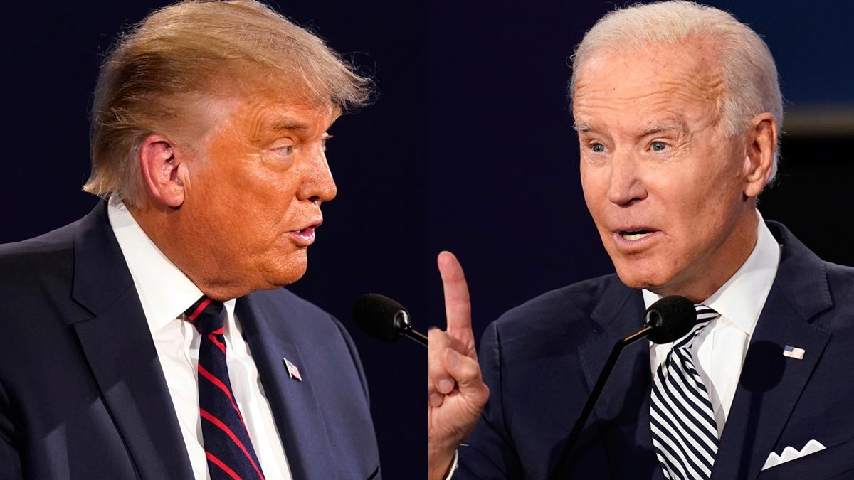 Foto - Trump y Biden recorren Estados Unidos cerrando campaña