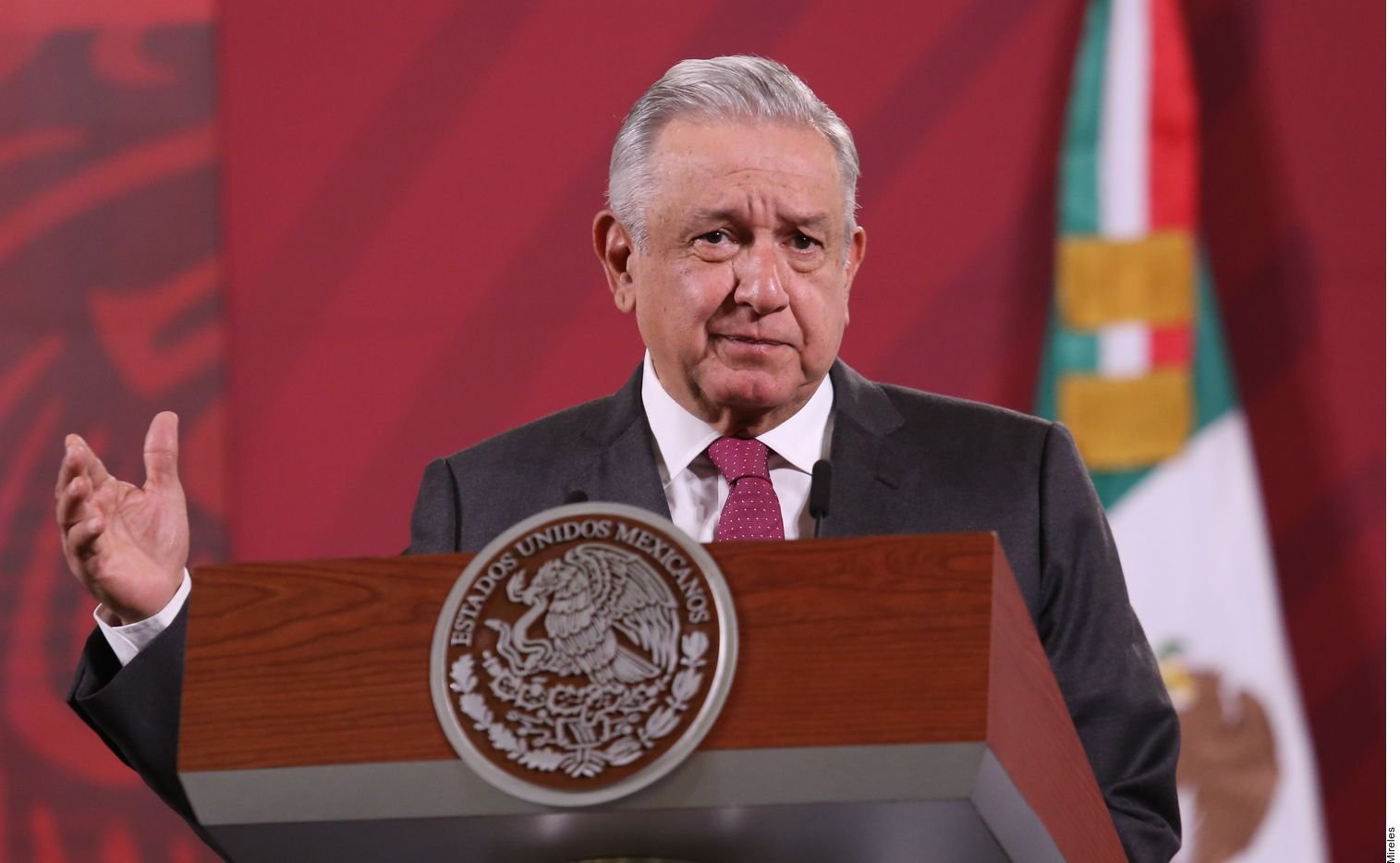 Foto - Presidente de México no reconocerá aún a Biden