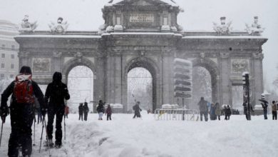 Foto - Madrid paralizada tras fuerte nevada histórica