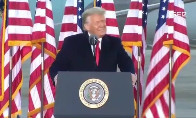 Foto - Trump en su despedida: "estaremos de vuelta"