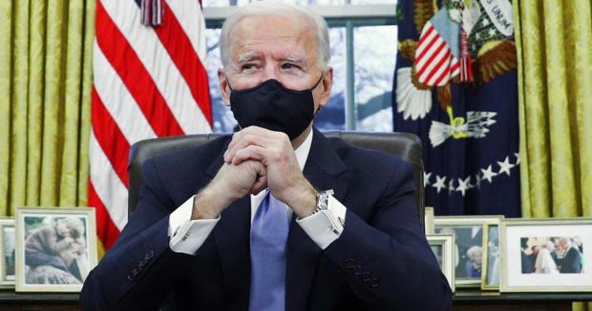 Foto - Biden promete vacuna para todos los "estadounidenses"