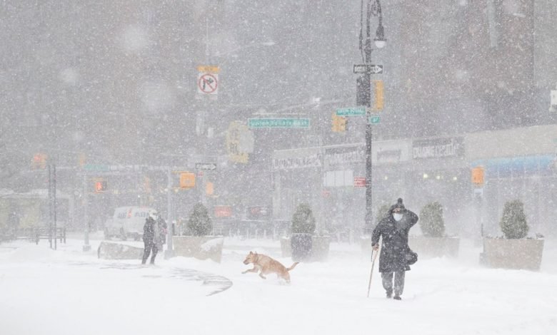 Foto - Tormenta invernal azota a Nueva York