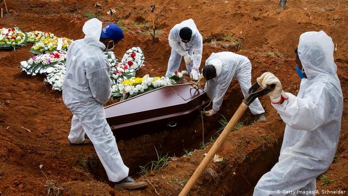 Foto - Brasil sumó más de 1.300 muertes por Covid-19