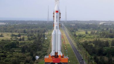 Foto - Cohete chino fuera de control amenaza a la Tierra