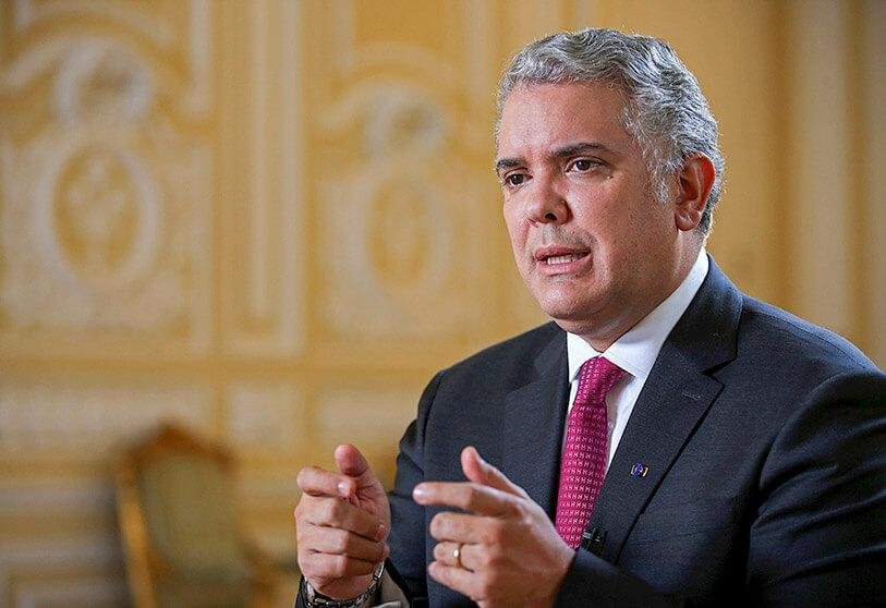 Foto - Presidente de Colombia sufrió un atentado