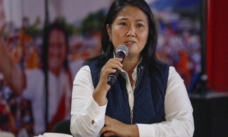 Foto - La candidata presidencial derechista Keiko Fujimori pidió este miércoles ante el tribunal electoral de Perú la nulidad de 802 mesas