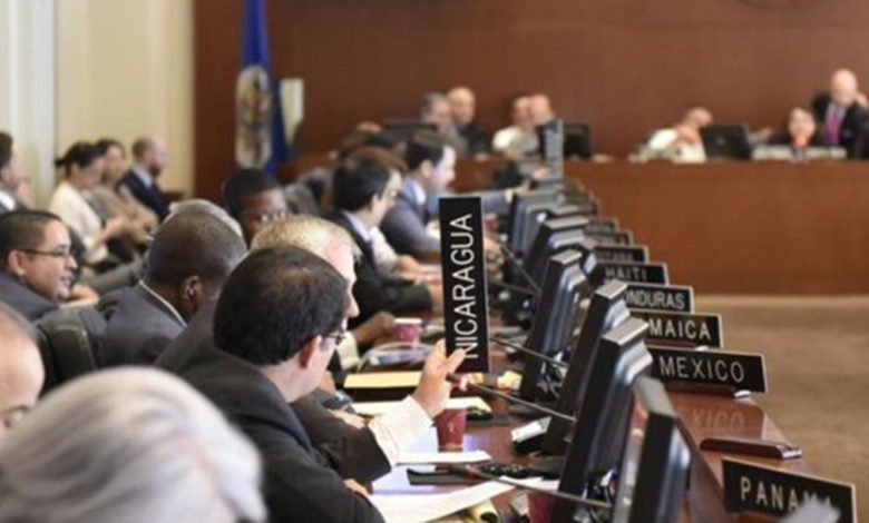 Nicaragua sale de la OEA.