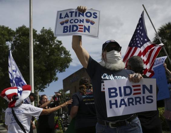 Biden sin los Latinos.