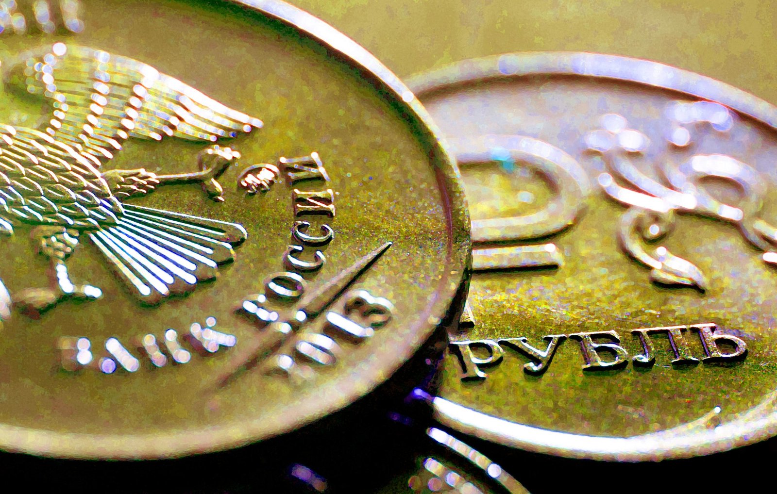 El Rublo Dorado para Putin.