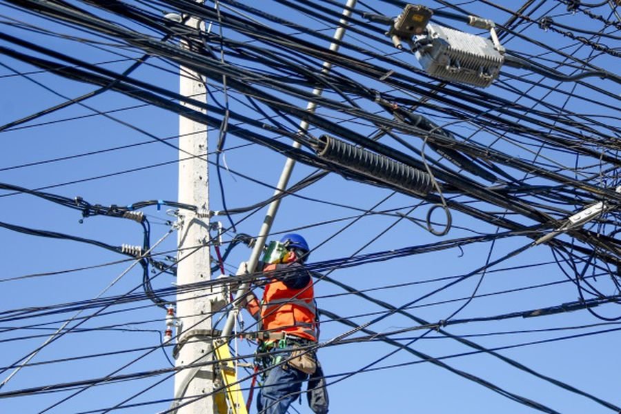 Red eléctrica en riesgo.