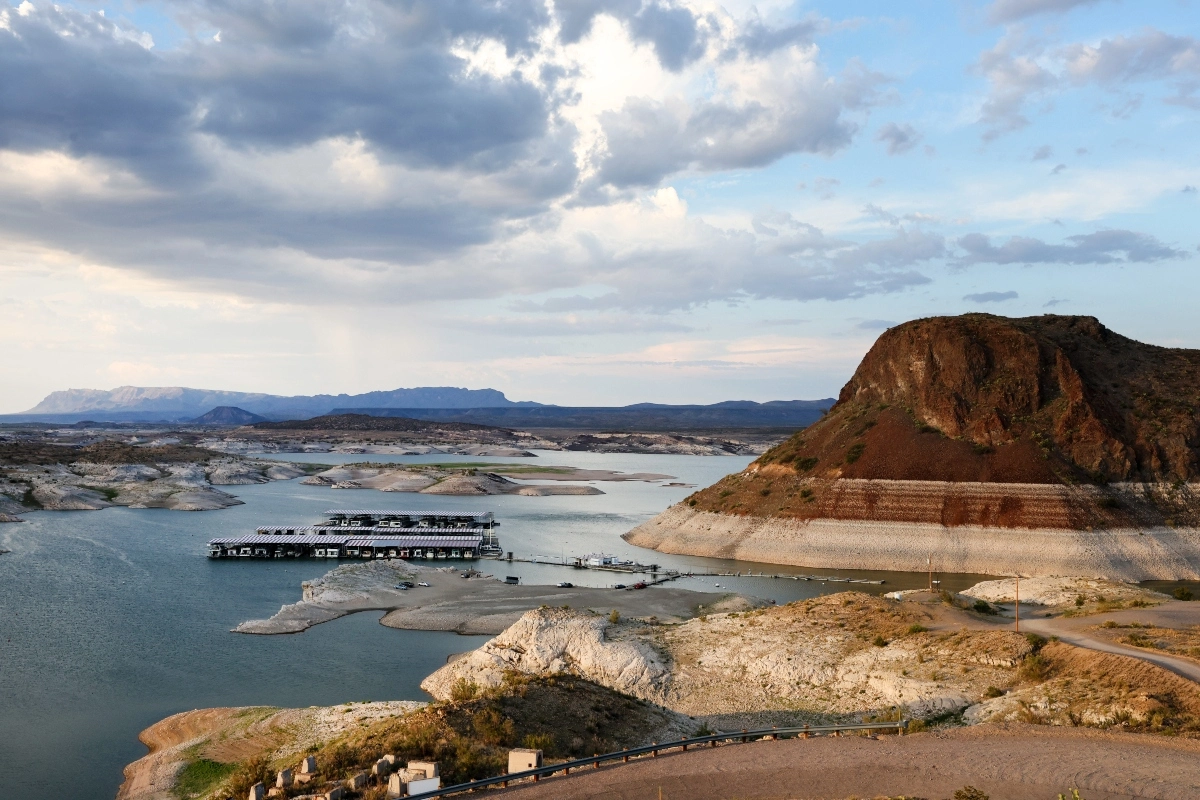 Cortes por sequía en Norteamérica.