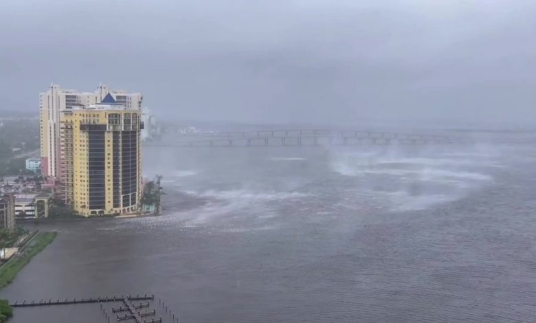 Las inundaciones causan estragos en la Florida.