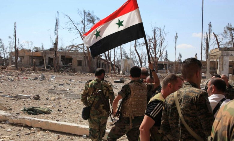 Salgamos de Siria.