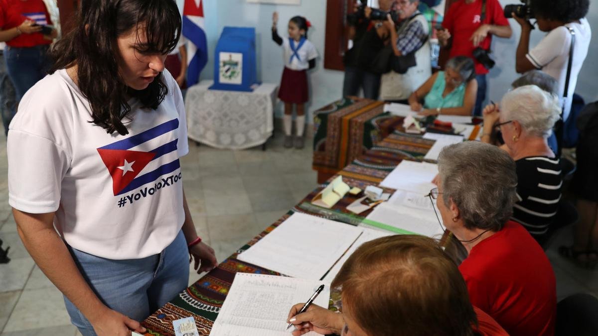 Falsas elecciones parlamentarias en Cuba.